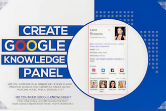 create google knowledge panel, graph knowledge panel business and individual