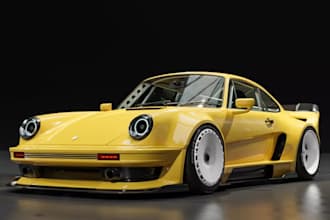 design complex widebody kit, custom car parts, bumper, fender, 3d printing, wrap