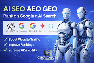 do ai SEO aeo GEO for google and ai search