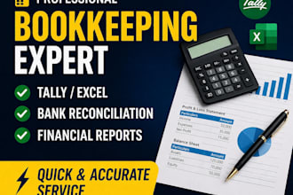 accurate tally data entry and bookkeeping services