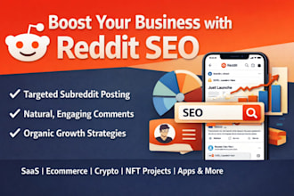 do  reddit seo post and comment for business store iptv website saas nft lauch