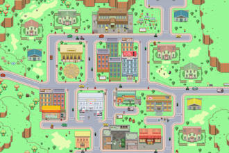 create pokemon style sprite sheets, overworld trainers and tileset for gba games
