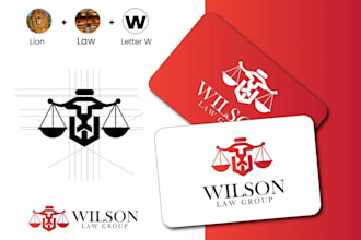 design attorney lawyer legal law firm logo