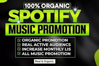 boost spotify streams, playlists promotion, followers growth fast