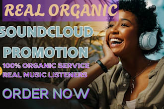 do organic soundcloud music promotion, soundcloud followers