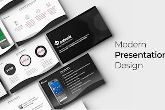 design a custom modern and engaging presentation
