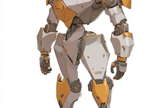 create futuristic cyberpunk style or mecha logo for you