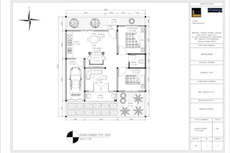 create a professional 2d floor plan using autocad