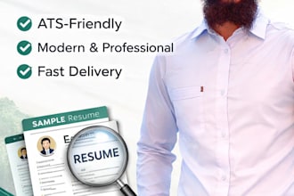 professional ats resume and CV writing for job success