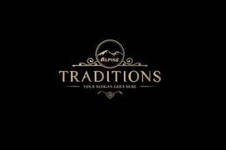 design modern traditions project logo