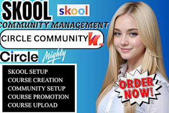organize and manage your skool kajabi or circle community
