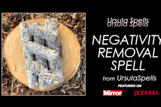 cast negativity removal spell for you