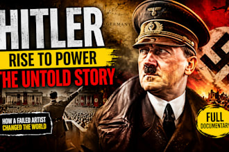 design history and documentary style youtube thumbnails