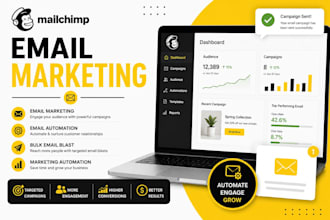 email marketing email automation bulk email blast mailchimp marketing automation