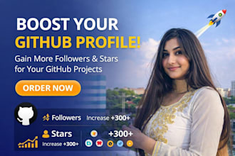 do your github promotion for your github project to increase stars and followers