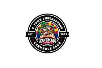 design underground cornhole club logo