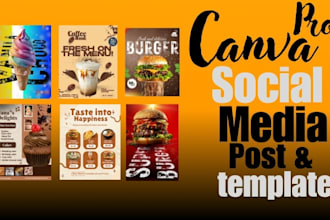 design eye catching canva pro design