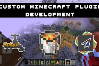 code functional minecraft plugins for paper mc, spigot, smp, java, purpur server