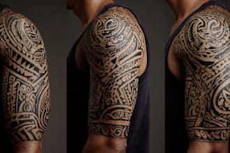 design the best tribal tattoo