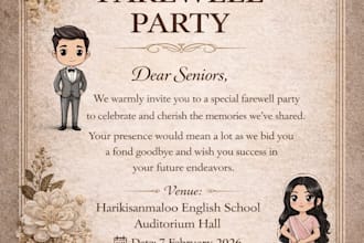 design elegant wedding and party invitations