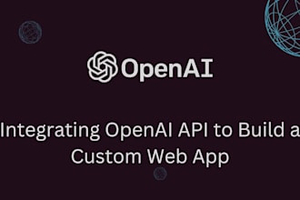 integrate openai gpt API into your website or app