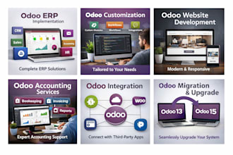 odoo implementation, customization, and technical support