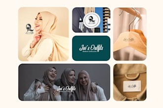 do you hijab logo for muslim shop includ islamic brand name