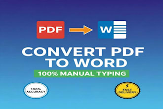 type scanned documents into word with fast delivery