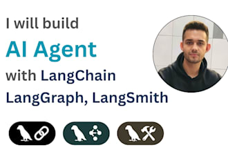 build langchain ai agents for business automation