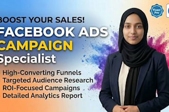 create and manage a high converting facebook ads campaign