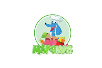 create an eye popping iconic logo for pet lifestyle company