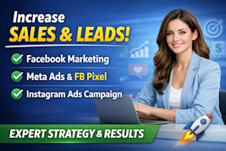 setup and manage facebook meta ads and fb pixel tracking