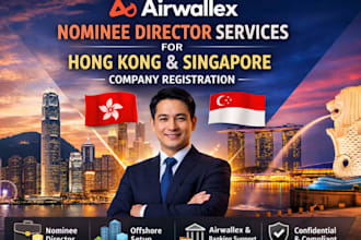 airwallex nominee director for hong kong and singapore company registration