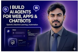 build ai agent for web and app, open ai chatbot