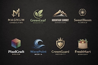 design a modern minimalist logo that increases brand recognitio