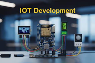 create end to end iot system hardware and firmware