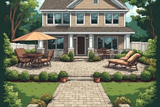 do backyard landscape design, patio, front yard design