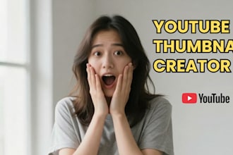 create unique youtube thumbnail