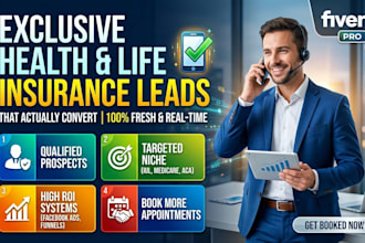 generate exclusive life insurance leads, health insurance, and iul, aca leads