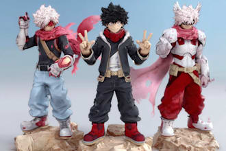 draw you as a my hero academia character