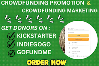 create and promote gofundme crowdfunding campaign