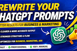 rewrite your chatgpt prompts for better results
