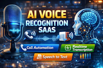 do ai voice recognition system saas call automation realtime audio transcription