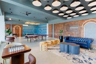 remodel 3d indoor gaming room, sport indoor facilities, sport complex rendering