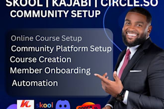 setup circle so online course setup circle so community circle so community