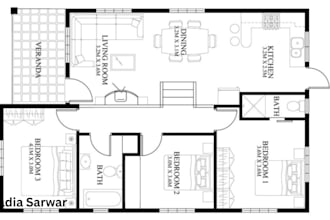 create accurate 2d floor plans and detailed layouts for your home or office