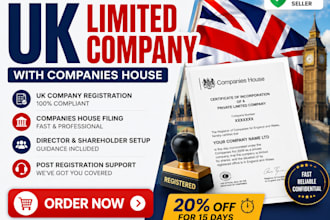 register your UK company with companies house