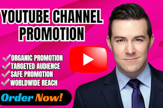 do organic promotion, youtube shoutout channel growth gain 1 million views