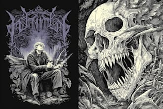 do dark art illustration