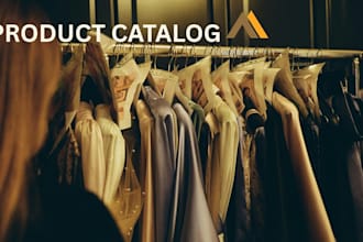 design editable fashion product catalog wholesales clothing magazine